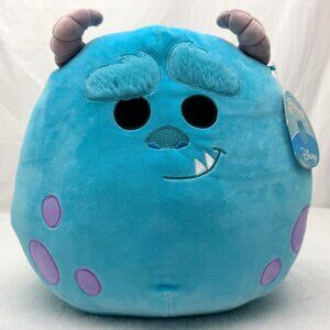 Original Squishmallows Disney Monsters Inc Sulley 12" Plush Toy Kellytoy
